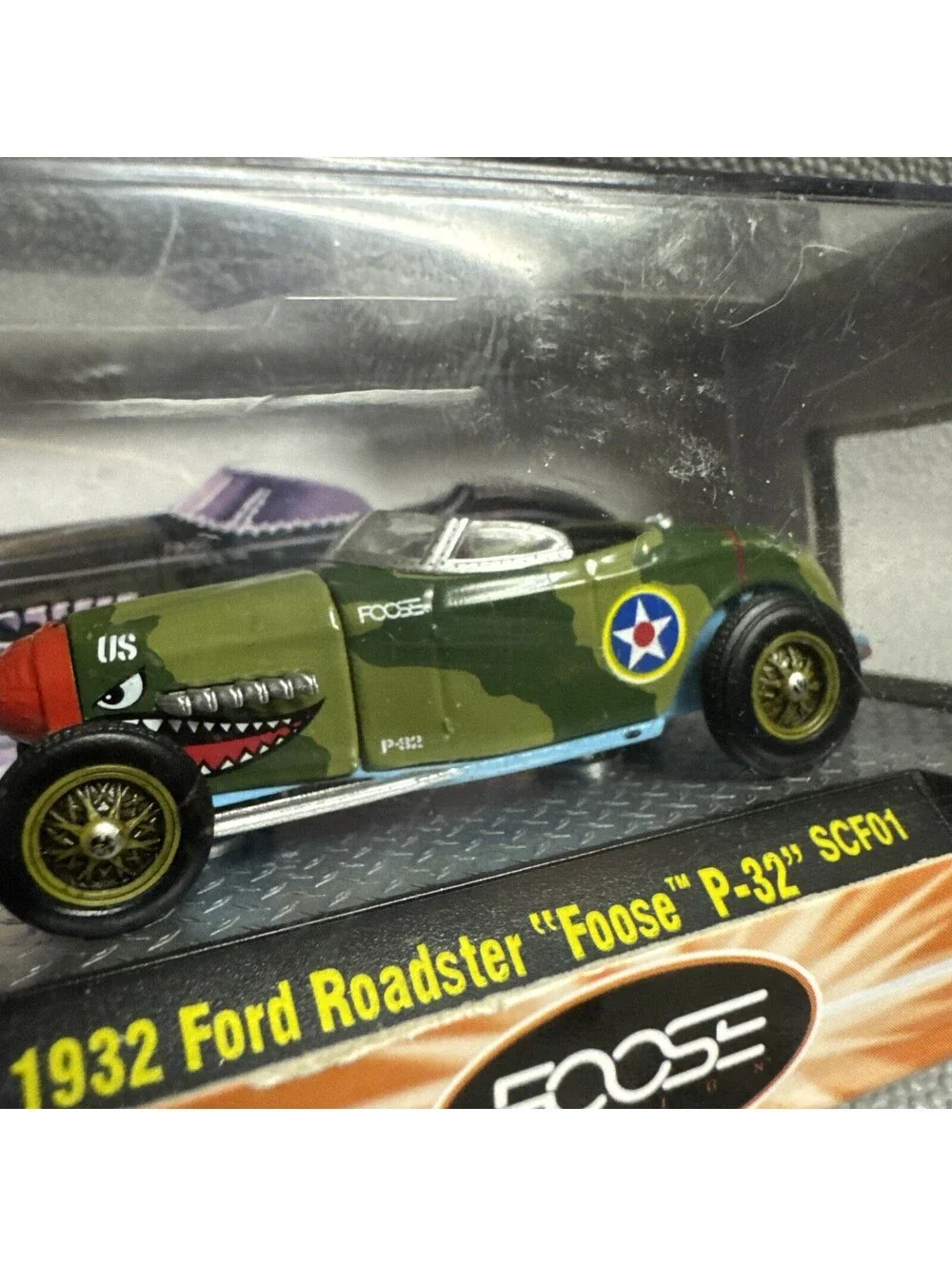 M2 Machines 1/64 1932 Ford Roadster Foose P-32 Model SCF01 Walmart Exclusive